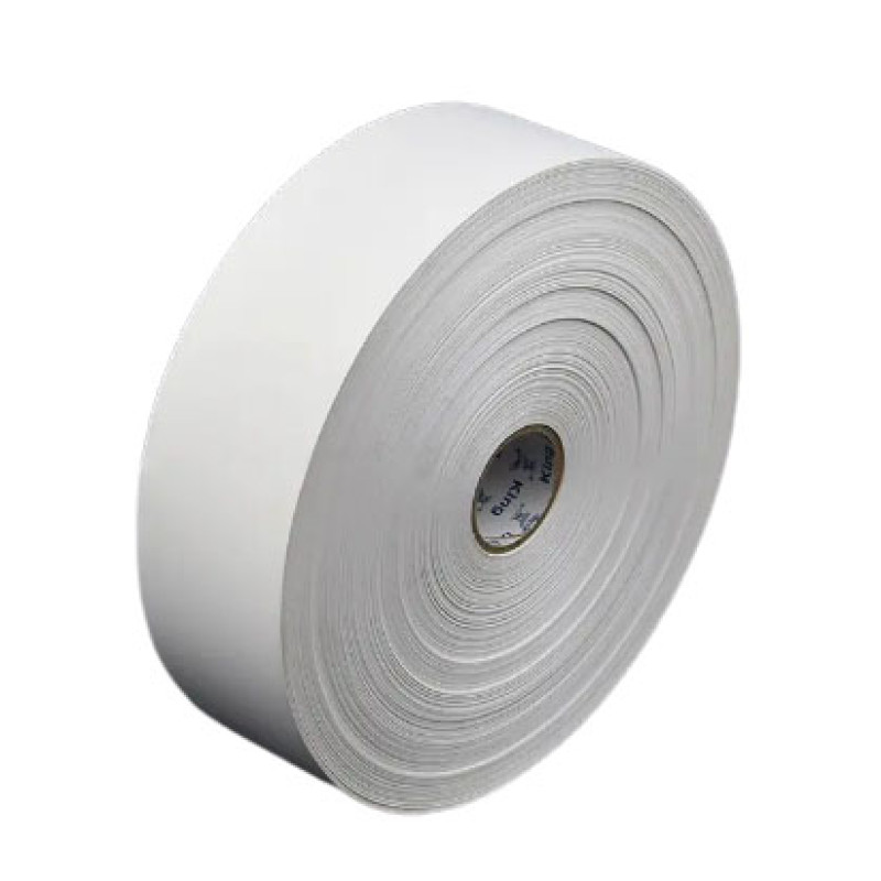 King Taffeta Roll Washable Paper, 2 Inch, 250 Yards for Laundry Tagging Purpose Non-Adhesive Paper Label  (White)