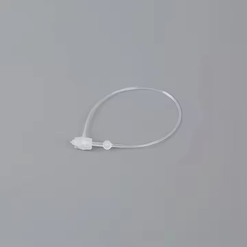 7" White Snap Lock 5000 Pcs Loop Pins Plastic Ties Fasteners NO TAG Gun Required