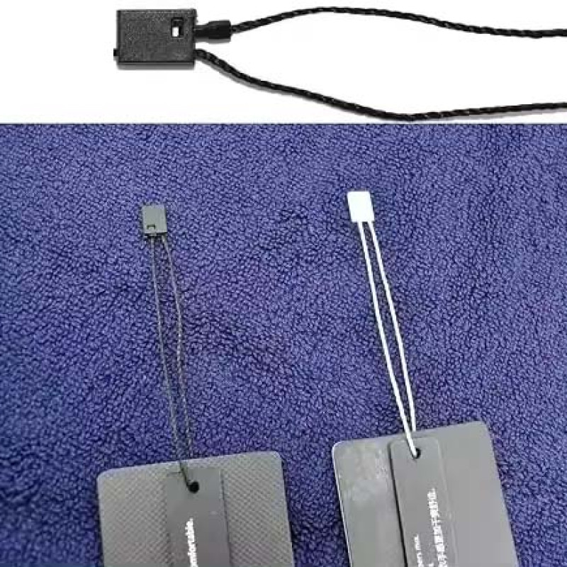 7-Inch Flat White Nylon Hang Tags (1000 Pcs)