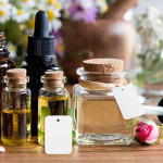 1 Part Plain Garment Price Paper Tag 1000pcs Paper Label (White)