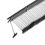 25mm Black Tagging Barb for Standard Tag Gun, Plastic Pins (Set Of 5000,)