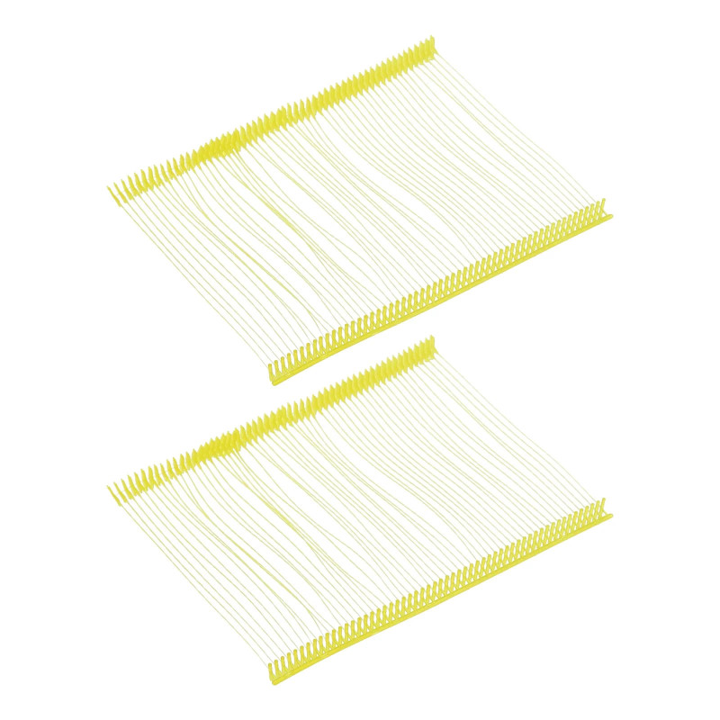 50mm Yellow Tagging Barb for Standard Tag Gun, Plastic Pins (Set Of 5000,)